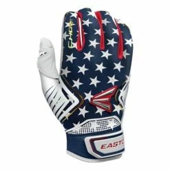 Best Sale 🎉 Women Easton Ghost Stars & Stripes 🥎 Softball Batting Gloves 💯